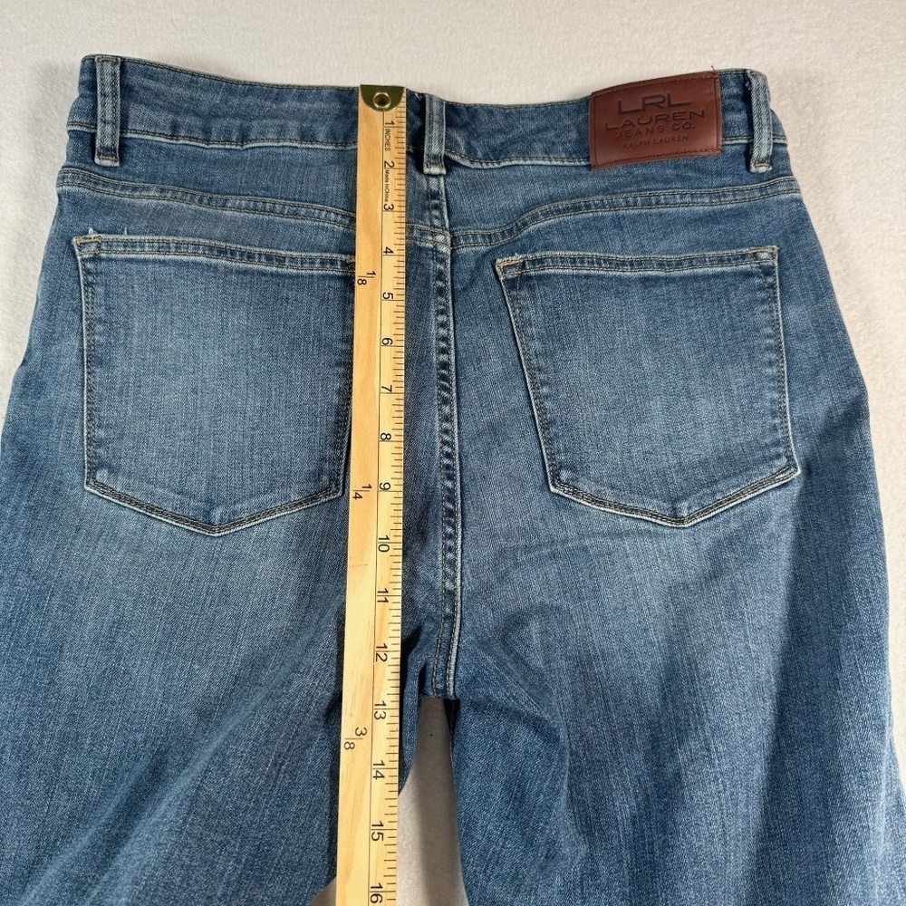 Joes Jeans Womens 14 Blue Straight Leg Mid Rise Dark Wash Stretch - Picture 10 of 15